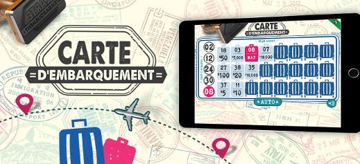 Carte d'embarquement
